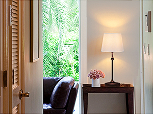 black cordless lamp