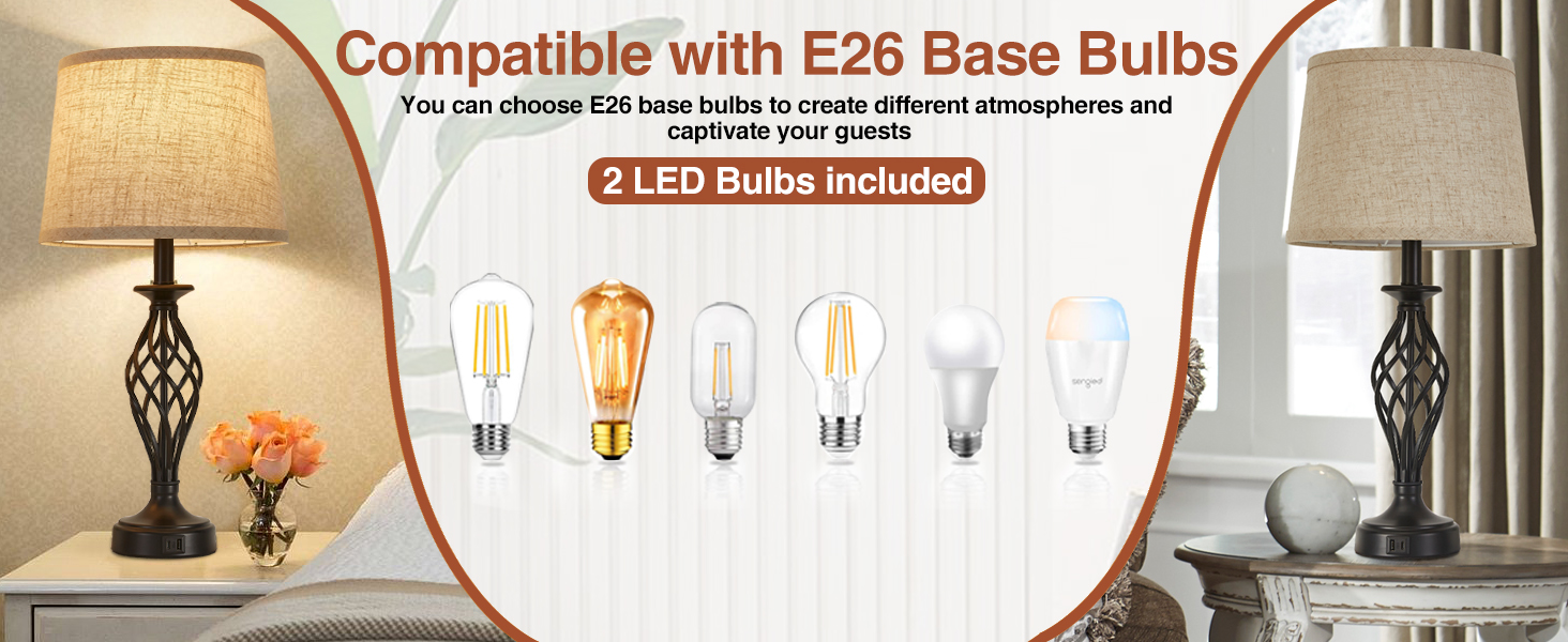 Nightstand Lamp for Sleeping