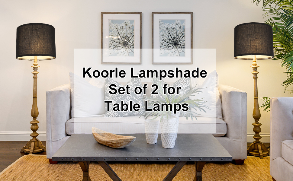 lamp shades set of 2