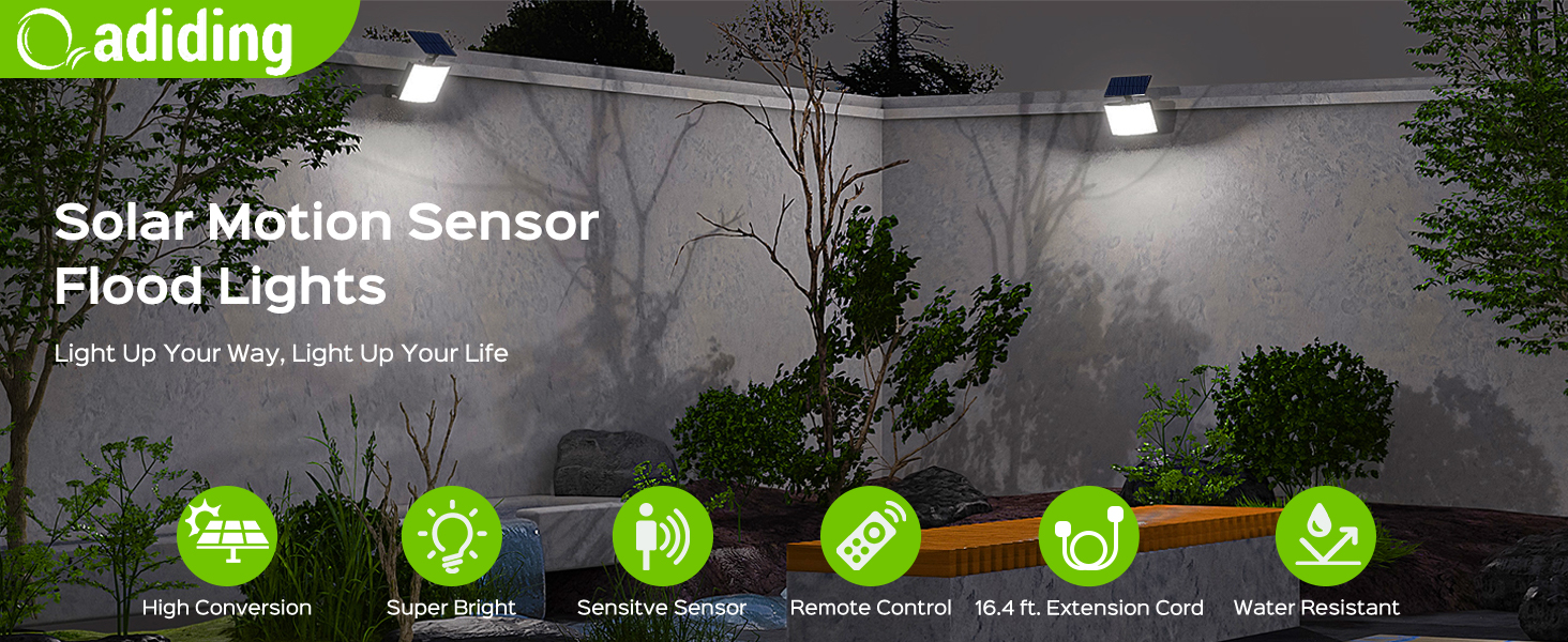 solar outdoor lights solar flood light solar motion sensor light solar powered light