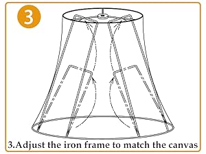 lampshade Installation schematic