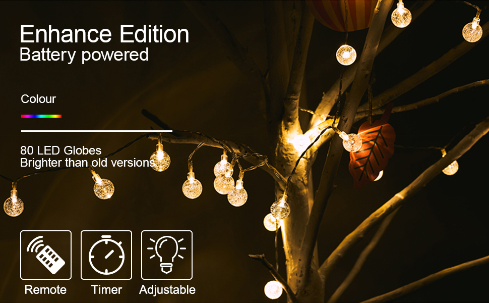 fairy string lights with remote