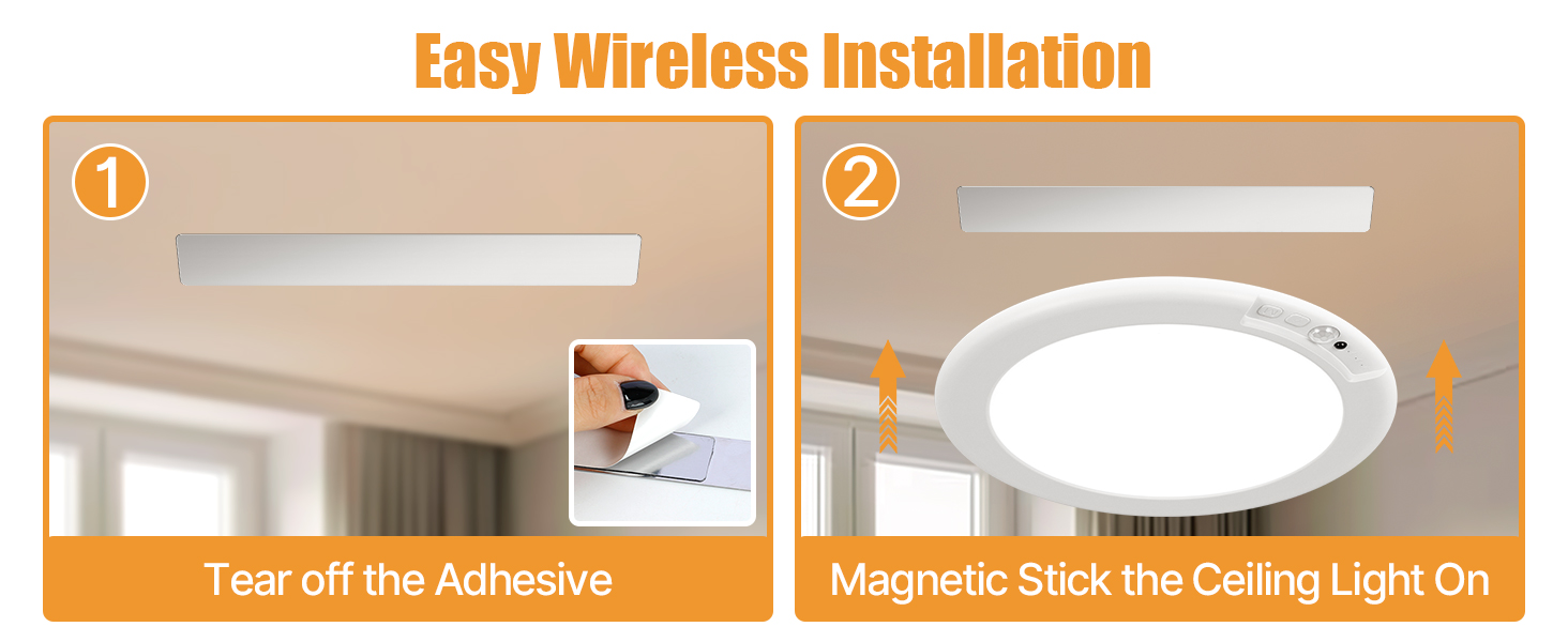 Battery Operated Ceiling Lights