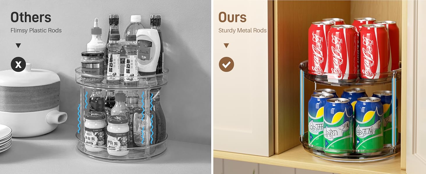 Lazy susan organizer