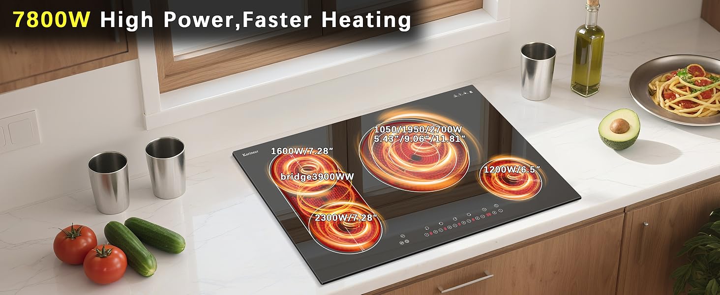 30 inch electric cooktop