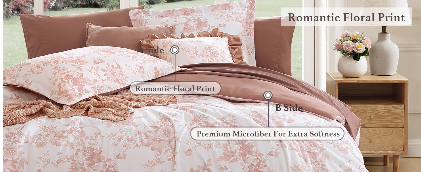 floral comforter