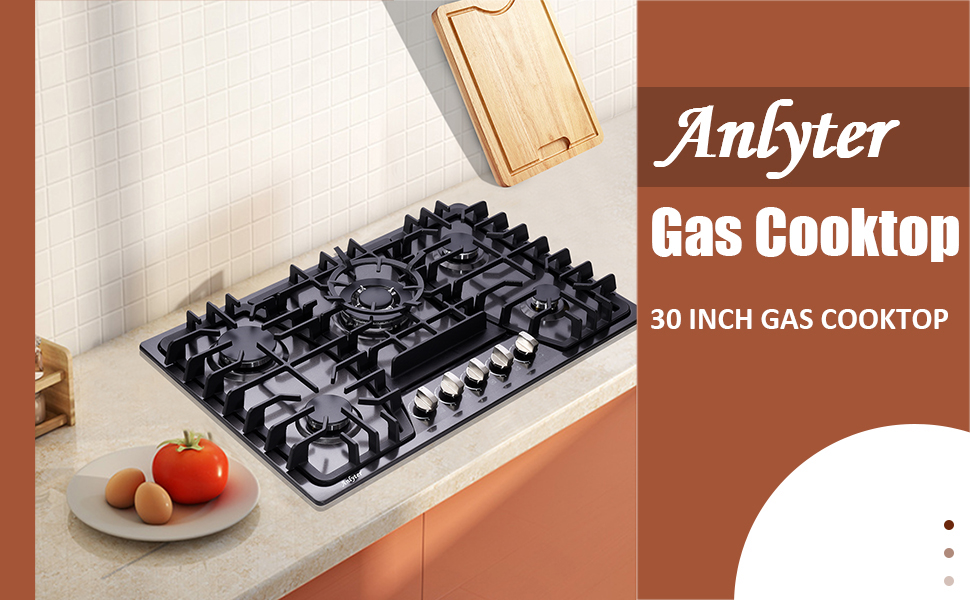 30 inch gas cooktop