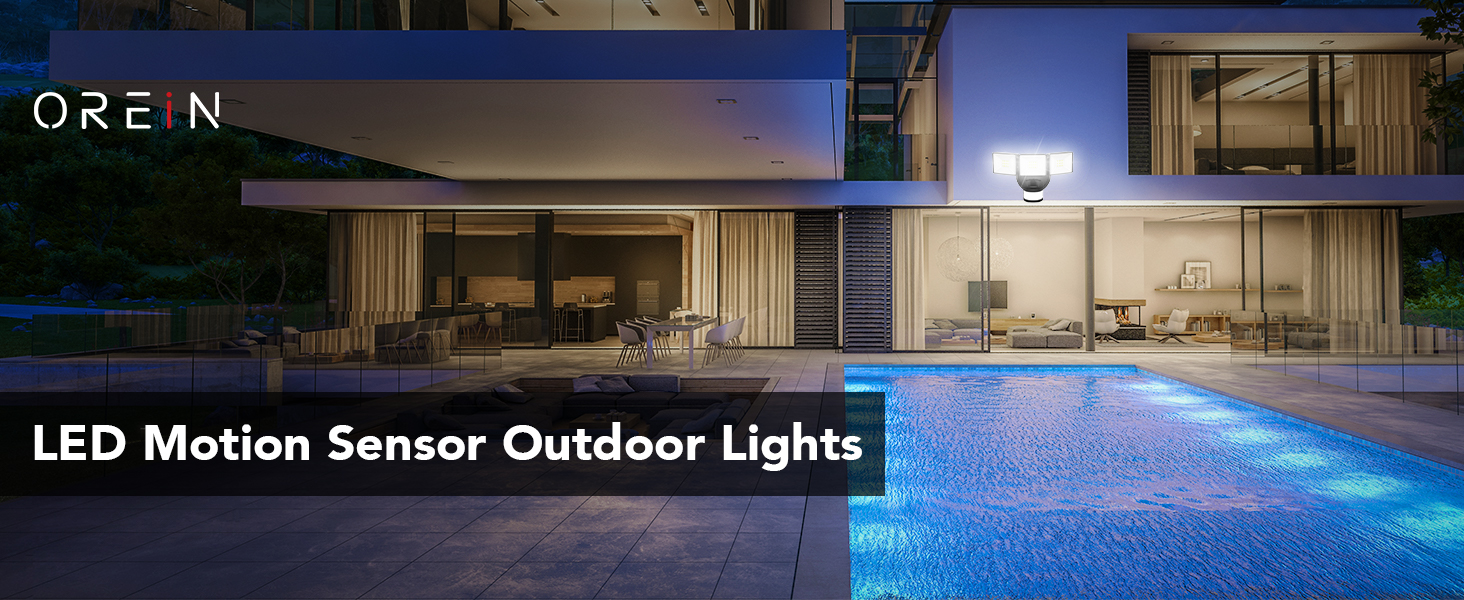 OREiN Motion Sensor Outdoor Lights