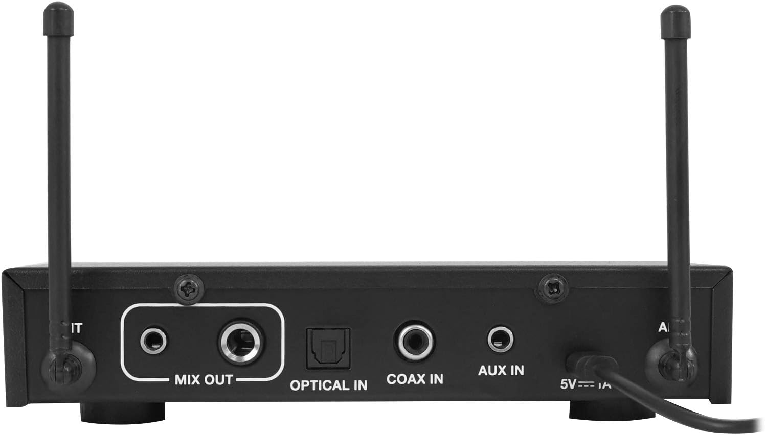 Rockville Hybrid Home Theater Karaoke Machine System w/8" Sub+(2) Wireless Mics - Image 4