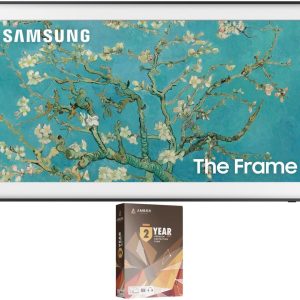 Samsung QN32LS03CBFXZA 32 Inch The Frame QLED Smart TV with Art Mode and 2 Year Amber Protection Plan (2023)