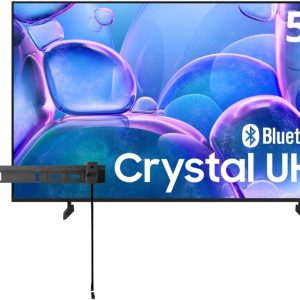 Samsung 50" Class Crystal UHD U7900F (2025) 4K Smart TV HDR 10+ Motion Xcelerator Bluetooth Bixby, Alexa, Google Assistant with Wall Mount(Renewed)