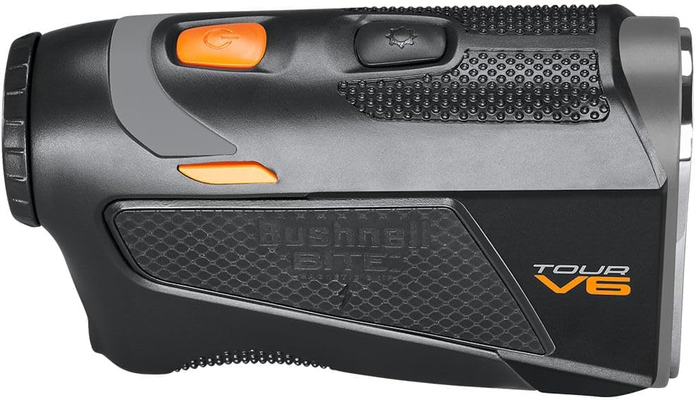 Bushnell Golf Tour V6 Laser Rangefinder Patriot Pack, Visual Jolt Flag Locking, Magnetic Mount, 1300 Yard Range 6X Magnification - Image 3