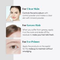 ETUDE Zero Sebum Loose Powder for Face | Lightweight Oil Control No Sebum Loose Face Powder with 80% Mineral | Long Lasting for Setting or Foundation Makes Skin Downy - Image 7