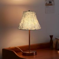 TOOTOO STAR Printed LampShade Set of 2, 6" Top X 12" Bottom X 8.5" High For table and floor lamps, wall lamps Modern Vintage Style Lampshade (Spider) - Image 7
