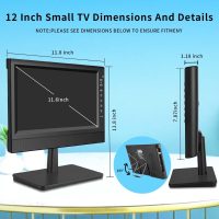 Feihe 12-Inch Portable Small TV with HD Display, HDMI and USB Ports | Built-in Digital Tuner and Compact Design for Home, Kitchen, RV, and Travel Use - Image 5