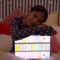 Pink Cinema Light Box with 400 Letters, Emojis, 2 Markers - BONNYCO | Led Light Box Home Office & Room Decor | Cinema Led Sign Letters Board Gifts for Women and Girls Christmas Birthdays | Pink Decor - Image 8