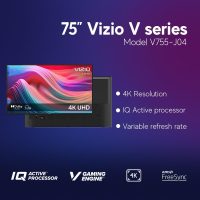 VIZIO 75-Inch V-Series, Class 4K UHD Smart TV, Dolby Vision HDR, V-Gaming Engine, AMD FreeSync, AirPlay and Chromecast Built-in + Free Wall Mount (No Stands), V755-J04 (Renewed) - Image 3