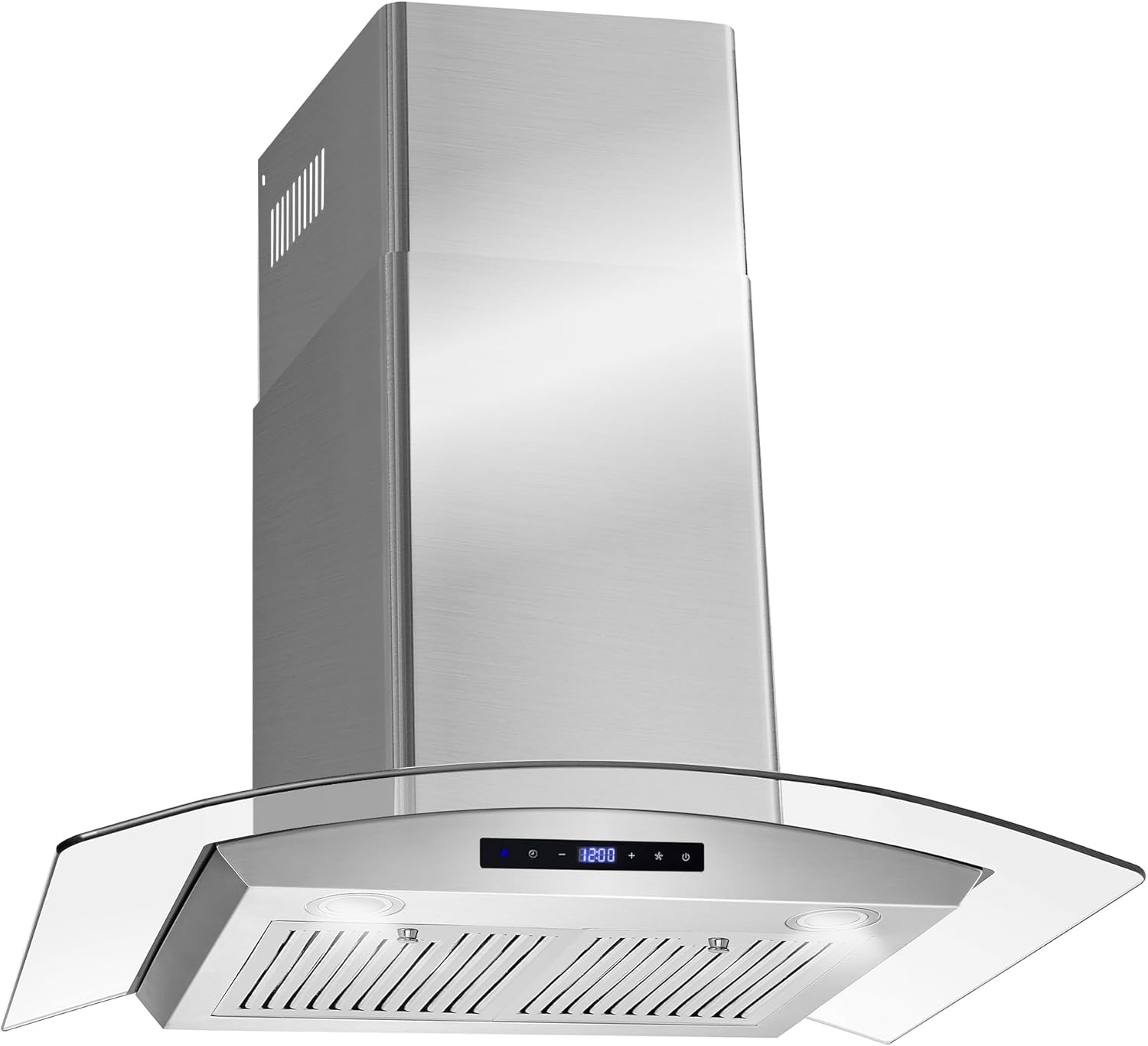 COSMO COS-668WRCS75 30 in. Vista Collection 380 CFM Ducted Wall Mount Range Hood, Touch Controls, LED Lights, Stainless Steel - Image 6