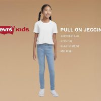 Levi's Girls Flare Pull on Jeggings - Image 4