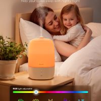 GoveeLife Smart Humidifiers for Bedroom, 3L Top Fill Cool Mist Humidifiers with Essential Oil Diffuser, Humidity Control, WiFi Air Humidifier with Night Light, for Baby, Plants, Home, Work with Alexa - Image 5