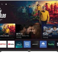 Element 43" Smart TV Class 550 Series 4K UHD HDR10 Frameless Xumo TV Bluetooth Built-in + Wall Mount(Renewed) - Image 2