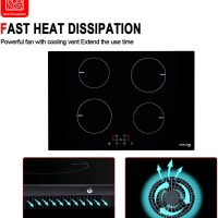 GASLAND Chef Induction Cooktop 30 Inch, Built-in Electric Cooktop 4 Burners Electric Stove Top, Sensor Control Induction Hob with Child Safety Lock and Timer 240V - Image 5