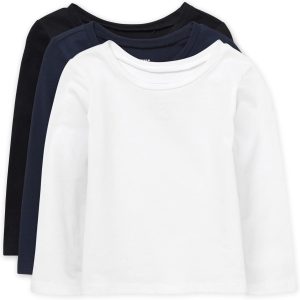 The Children'S Place Girls Long Sleeve Basic Layering T-Shirt