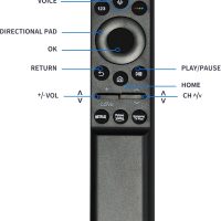 RIVIERA BN59-01363A Voice Universal Remote Replacement for All Samsung Smart QLED UHD TV Compatible with BN59-01357A/E/F/Z BN59-01266/01330/01329/01312 with Hot Keys Netflx Prim-Video, Samsung-TV-Plus - Image 3