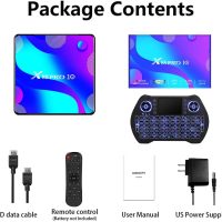 Android TV Box 11, RK3318 USB 3.0 Ultra HD 4K HDR 4GB RAM 64GB ROM 2.4G 5.8G Dual Band WiFi with BT 4.1 WiFi 100M Ethernet with Backlit Mini Keyboard Set Top TV Box - Image 6