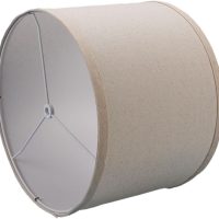 lampshades Set of 2, Drum Lamp Shades Set of 2, Lamp Shades for Table Lamps Easy Assembly Required Lamps Shades Natural Linen Fabric(Beige, 10"x10"x8") - Image 3