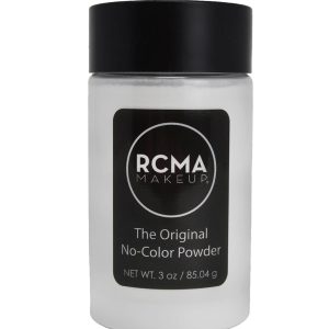 RCMA Makeup The Original No Color Powder, Loose Setting Powder, Professional Makeup, No Flash Back, Universal, All Skin Types, Flawless Finish, Reduces Shine, Vegan and Cruelty- Free, 3oz