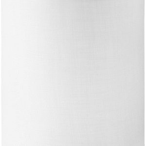 Tall Lamp Shade, 10" Top X 10" Bottom X 13" High Large Drum Lampshade for Table Lamps Floor Lamp, White Line Fabric Lamp Shade, Easy Assembly Replacement Lampshades