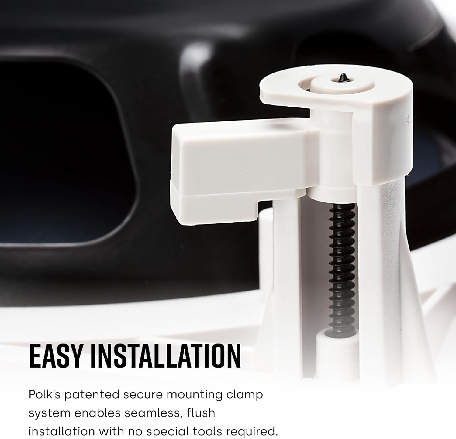 Polk Audio RC55i 2-Way Premium in-Wall 5.25" Home Stereo Speakers (Pair) | Perfect for Damp and Humid Indoor/Outdoor Placement - Bath, Kitchen, Covered Porches (White, Paintable Grille) - Image 8