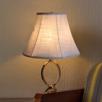 Double White Lamp Shade Set of 2, TOOTOO STAR Large Barrel Lampshade for Floor Light and Table Lamp 6x12x8.5 inch, DIY Fabric Natural Linen Hand Crafted, Spider (White, 6x12x8.5 inch) - Image 5