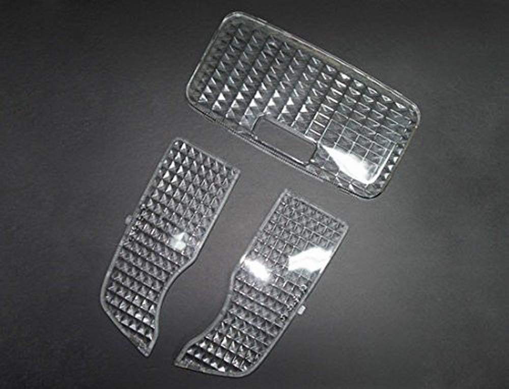 iJDMTOY 3pc JDM Crystal Clear Interior Map and Dome Light Lens Covers Compatible With 2010-15 Toyota Prius XW30 & 2012-17 Prius V ZVW40/41 - Image 7