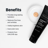 Revision Skincare Intellishade® Original SPF 45, Anti-Aging Tinted Sunscreen for Face, Daily Moisturizer with SPF, Anti-Wrinkle with Peptides & Vitamin C, Hydrating Broad-Spectrum Sunscreen, 1.7 oz - Image 2