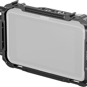SMALLRIG Monitor Cage for Atomos Ninja V,Built-in NATO Rail and HDMI Cable Clamp Monitor Cage 2209