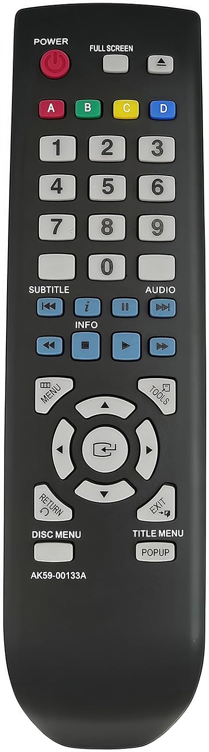 Replacement IR Remote Control AK59-00133A Compatible for Samsung Blu-ray Disc Player BD-D5100 - Image 2