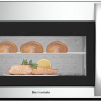 30" Over the Range Microwave Oven, ThermoMate 1.9 Cu. Ft. Capacity Microwave Over the Stove with One Touch, 1000 Cooking Watts, 400 CFM, 11 Power Levels, Sensor Cooking, LED Lighting, Stainless Steel - Image 9