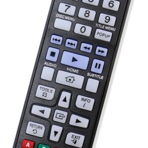 AK59-00172A Replace Remote Control fit for Samsung Blu-Ray Disc DVD Player BD-F5700 BD-J5100 BD-J5900 BD-J5700 BD-E5700 BD-E6500 BD-EM57 Bluray Blu Ray Home Theater Sound System