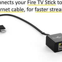 fireCable Ethernet Adapter for FireStick & Streaming Media Players (Connects TV Stick to Ethernet Cord for Blazing Streaming Speeds) - Image 2