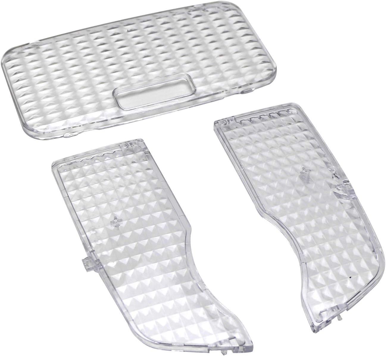 iJDMTOY 3pc JDM Crystal Clear Interior Map and Dome Light Lens Covers Compatible With 2010-15 Toyota Prius XW30 & 2012-17 Prius V ZVW40/41 - Image 9