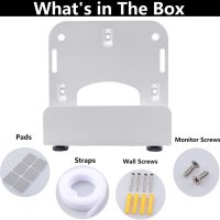 Cable Box Wall Mounting Modem for Most Small Narrow Devices Apple TV, Amazon Fire TV, Cable Box, Mini PC, Mac mini，Modems, Router，Streaming Media Player, Other Media Players - Image 5