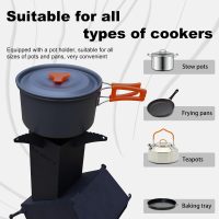 Rocket Stove Wood Burning Camp Stove Rocket Stove for Cooking Portable Wood Mini Burning Stove, Fire Camping Stove for Cooking backyard cooking Camping grill outdoor events BBQ Comes with storage bag - Image 4