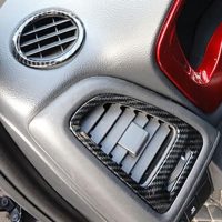 Car Accessories Fit for Honda HR-V HRV 2016-2022 ABS Carbon Fiber Interior Central Side Dashboard Air Vent Outlet Cover Trim 5PCS Set - Image 4