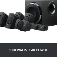 Logitech Z906 5.1 Surround Sound Speaker System - THX, Dolby Digital and DTS Digital Certified - Black - Image 5