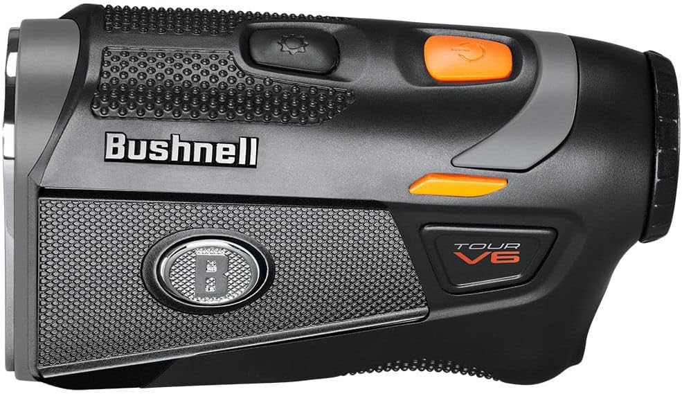 Bushnell Golf Tour V6 Laser Rangefinder Patriot Pack, Visual Jolt Flag Locking, Magnetic Mount, 1300 Yard Range 6X Magnification - Image 4