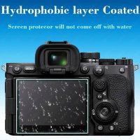 Screen Protector for Sony Alpha A7R V 7R V A7RV Camera & Hot Shoe Cover, 0.3mm 9H Hardness Tempered Glass Cover Anti-Scrach Anti-Fingerprint Anti-Bubble [3 Pack] - Image 7