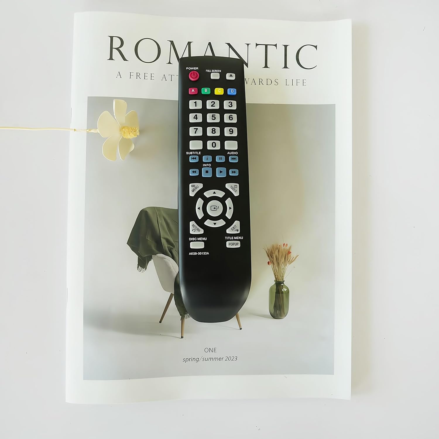 Replacement IR Remote Control AK59-00133A Compatible for Samsung Blu-ray Disc Player BD-D5100 - Image 6