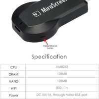 SmartSee MiraScreen Wireless Display Adapter 1080P HDMI Screen Mirroring Media Player TV Stick for Tablet Smartphone - Image 6
